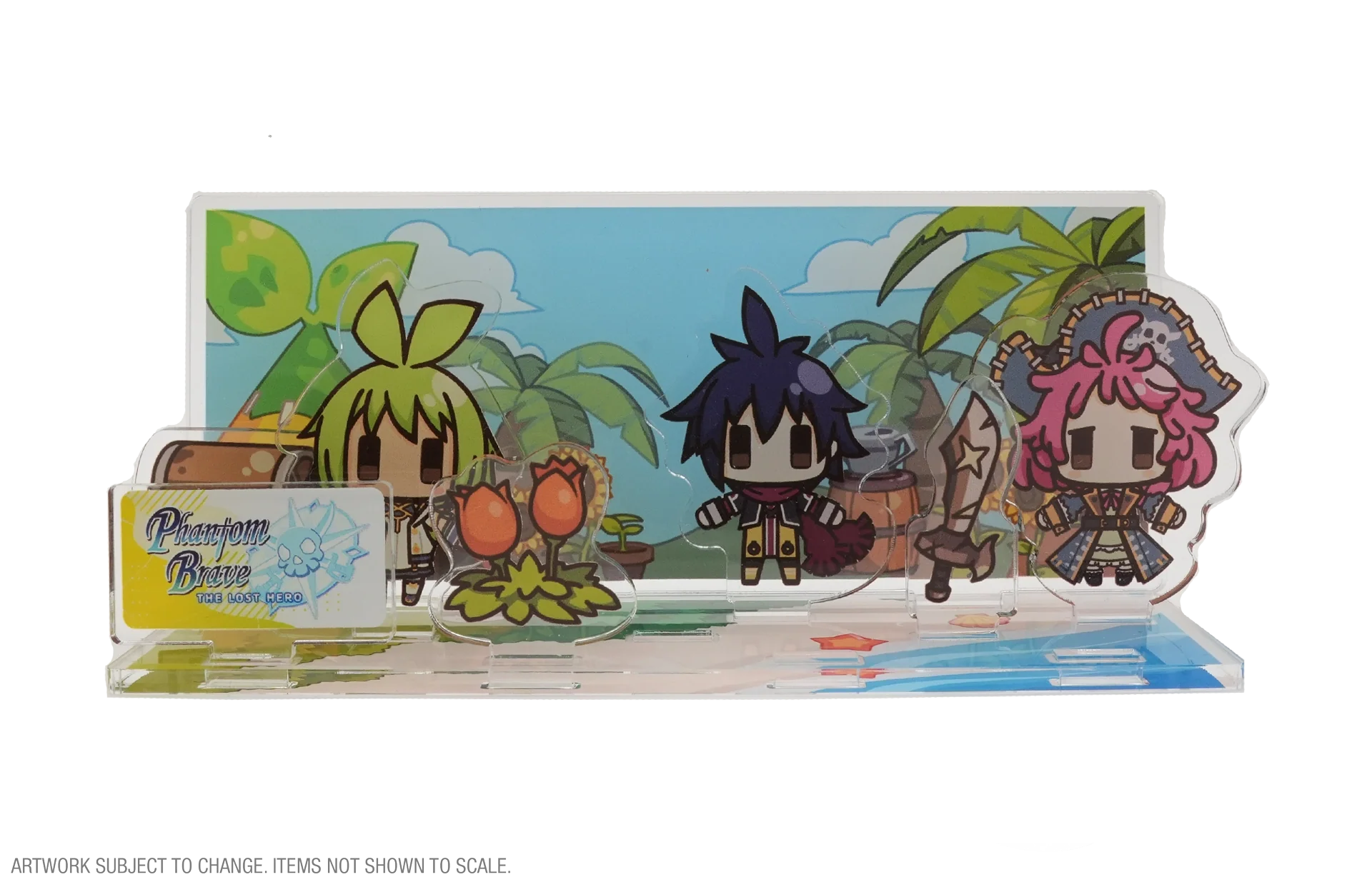 Phantom Brave: The Lost Hero "Skullrock Shipmates" Acrylic Diorama Stand