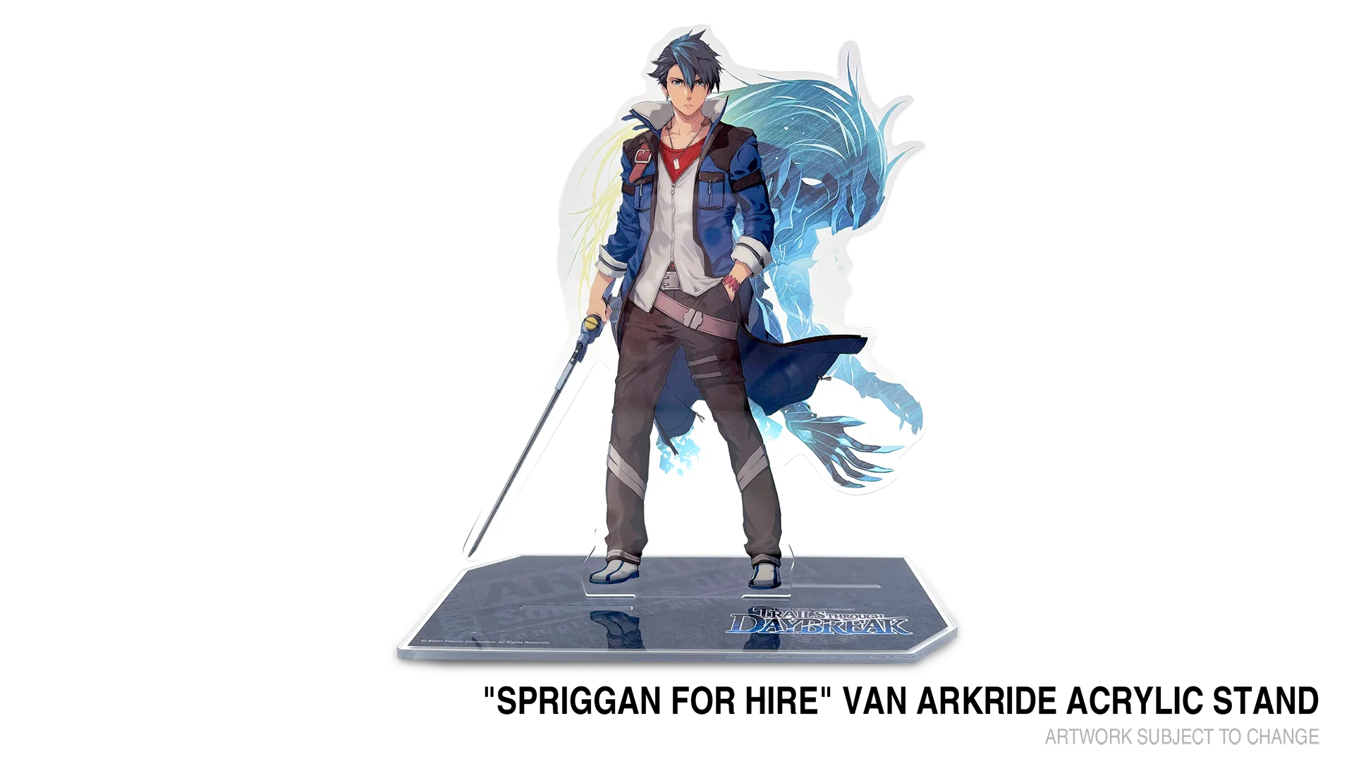 Trails through Daybreak: Spriggan for Hire Van Arkride Acrylic Stand