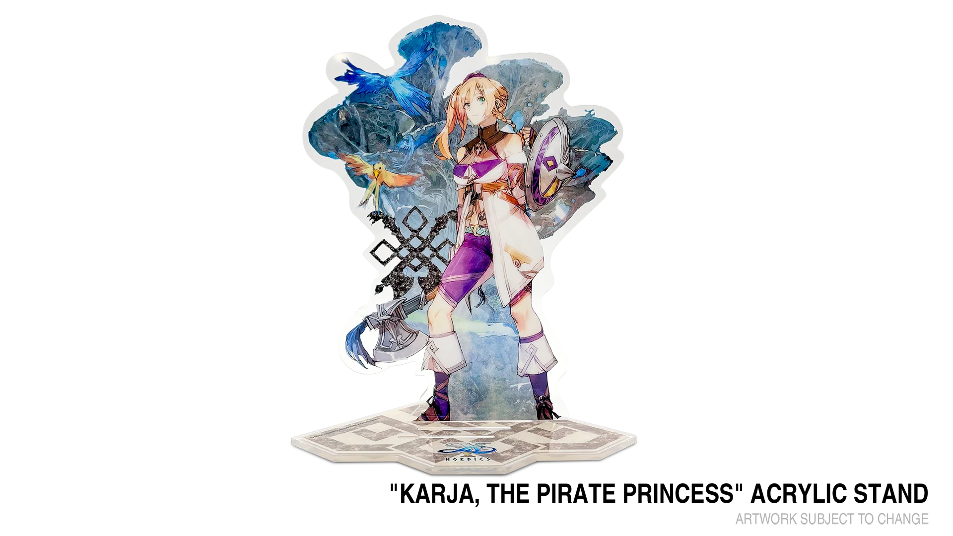Ys X: Nordics:  Azure-Eye Karja Acrylic Stand