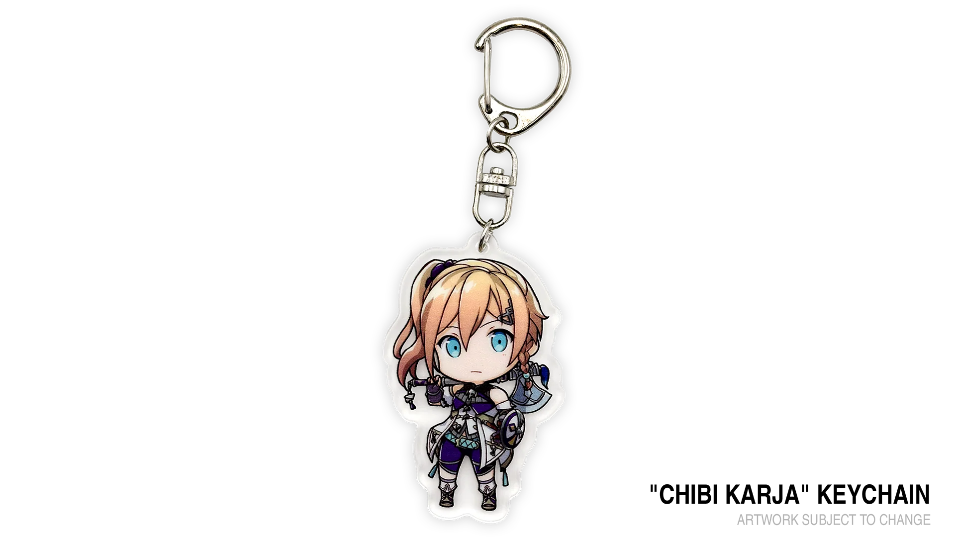 Ys X: Nordics - Chibi Karja Keychain
